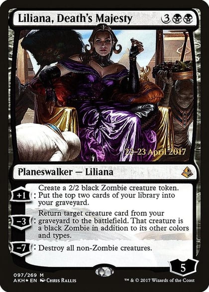 Liliana, Death's Majesty, Prerelease Cards 97