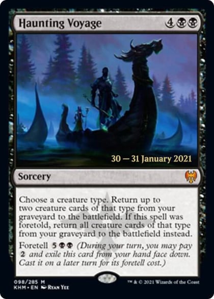 Haunting Voyage, Prerelease Cards 98