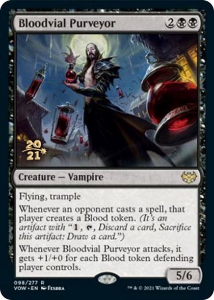 Bloodvial Purveyor, Prerelease Cards 98
