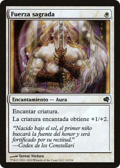 Holy Strength (Spanish) - "Fuerza sagrada", Magic Encyclopedia 2011 (Salvat) 10