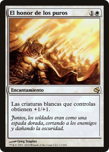 Honor of the Pure (Spanish) - "El honor de los puros", Magic Encyclopedia 2011 (Salvat) 11