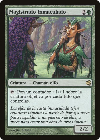 Immaculate Magistrate (Spanish) - "Magistrado inmaculado", Magic Encyclopedia 2011 (Salvat) 143