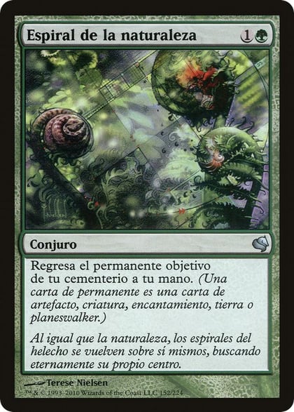 Nature's Spiral (Spanish) - "Espiral de la naturaleza", Magic Encyclopedia 2011 (Salvat) 152