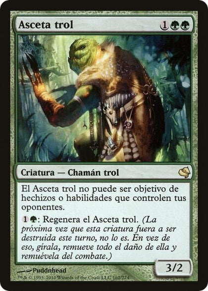 Troll Ascetic (Spanish) - "Asceta trol", Magic Encyclopedia 2011 (Salvat) 162