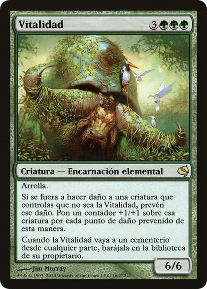 Vigor (Spanish) - "Vitalidad", Magic Encyclopedia 2011 (Salvat) 164