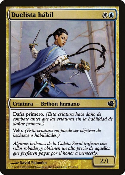 Deft Duelist (Spanish) - "Duelista habil", Magic Encyclopedia 2011 (Salvat) 170