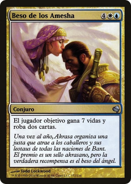 Kiss of the Amesha (Spanish) - "Beso de los Amesha", Magic Encyclopedia 2011 (Salvat) 172