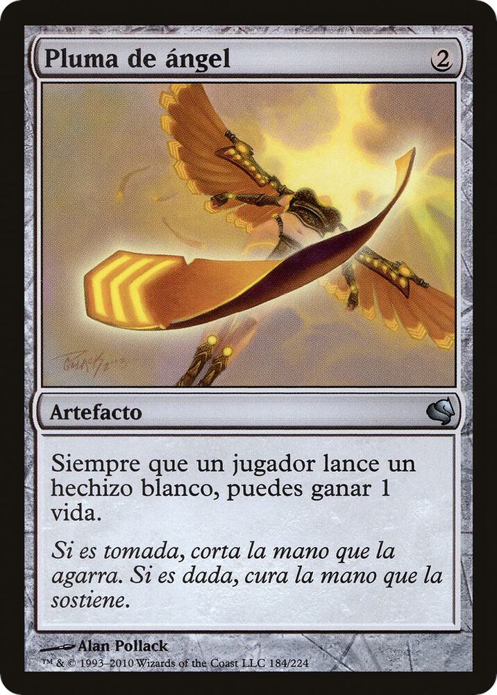 Angel's Feather (Spanish) - "Pluma de angel", Magic Encyclopedia 2011 (Salvat) 184