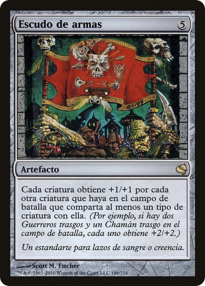 Coat of Arms (Spanish) - "Escudo de armas", Magic Encyclopedia 2011 (Salvat) 186