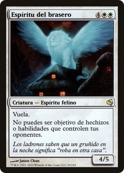 Spirit of the Hearth (Spanish) - "Espiritu del brasero", Magic Encyclopedia 2011 (Salvat) 20