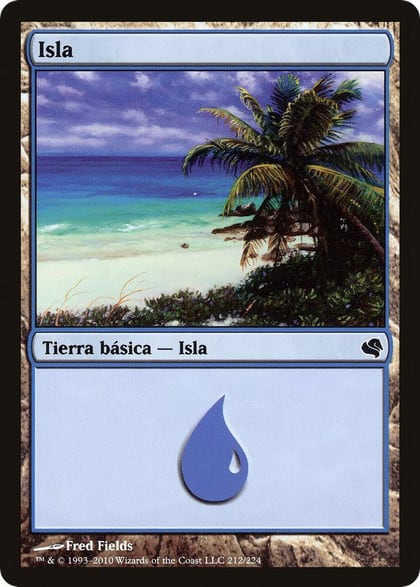 Island (Spanish) - "Isla" (212), Magic Encyclopedia 2011 (Salvat) 212