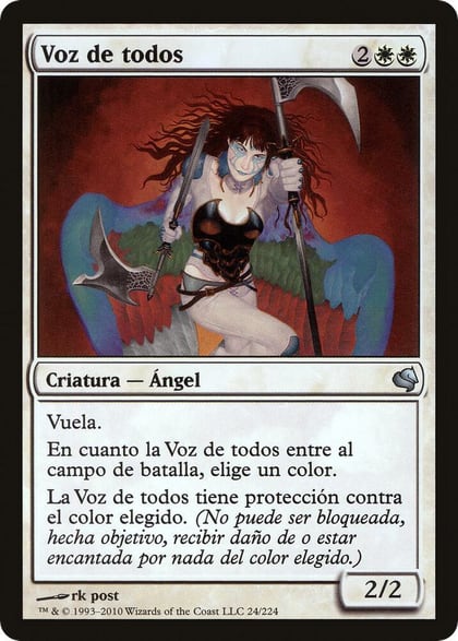Voice of All (Spanish) - "Voz de todos", Magic Encyclopedia 2011 (Salvat) 24