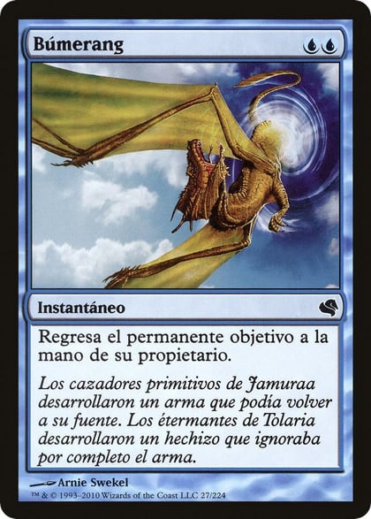 Boomerang (Spanish) - "Bumerang", Magic Encyclopedia 2011 (Salvat) 27