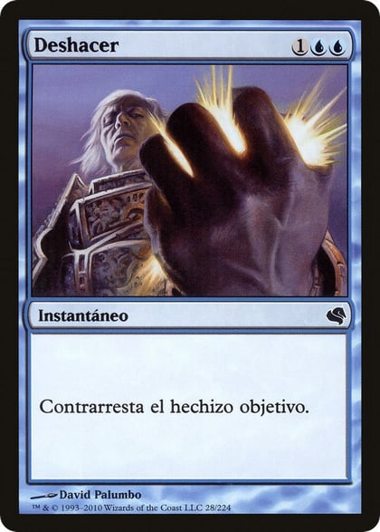 Cancel (Spanish) - "Deshacer", Magic Encyclopedia 2011 (Salvat) 28