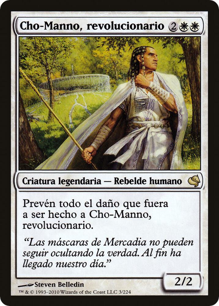 Cho-Manno, Revolutionary (Spanish) - "Cho-Manno, revolucionario", Magic Encyclopedia 2011 (Salvat) 3