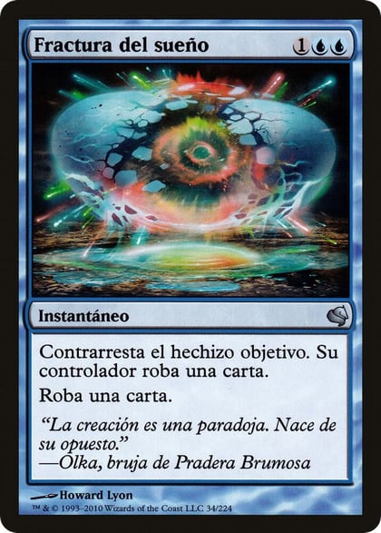 Dream Fracture (Spanish) - "Fractura del sueno", Magic Encyclopedia 2011 (Salvat) 34