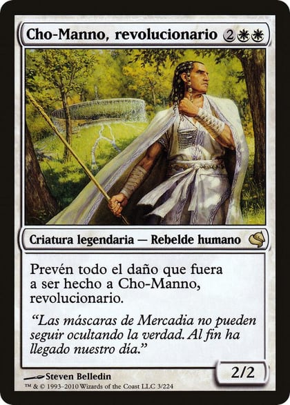 Cho-Manno, Revolutionary (Spanish) - "Cho-Manno, revolucionario", Magic Encyclopedia 2011 (Salvat) 3