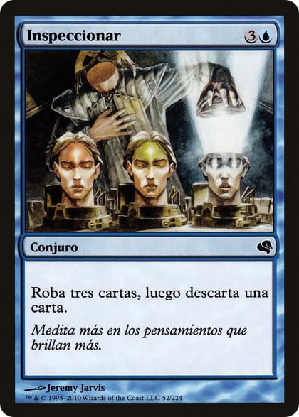 Sift (Spanish) - "Inspeccionar", Magic Encyclopedia 2011 (Salvat) 52