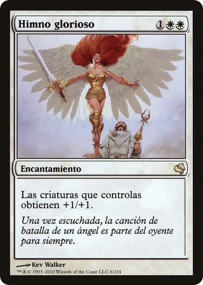 Glorious Anthem (Spanish) - "Himno glorioso", Magic Encyclopedia 2011 (Salvat) 6