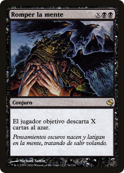 Mind Shatter (Spanish) - "Romper la mente", Magic Encyclopedia 2011 (Salvat) 76