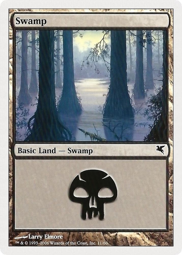 Swamp (11), Magic Encyclopedia 2005 (Salvat/Hachette) 11