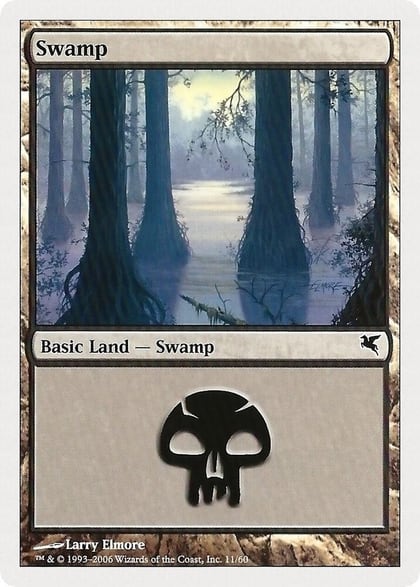 Swamp (11), Magic Encyclopedia 2005 (Salvat/Hachette) 11