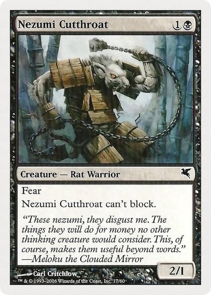 Nezumi Cutthroat (17), Magic Encyclopedia 2005 (Salvat/Hachette) 17