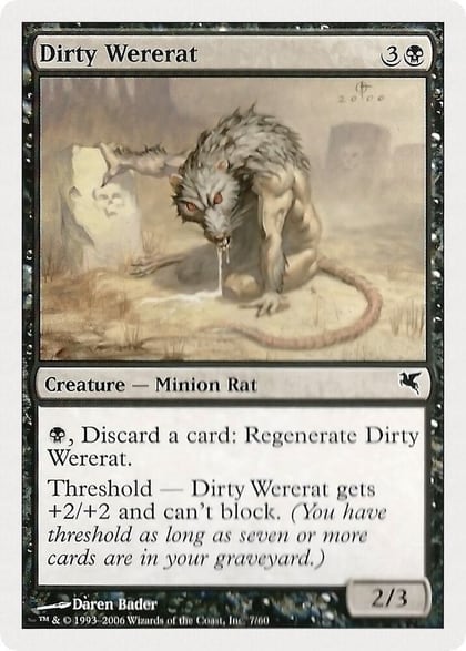 Dirty Wererat (7), Magic Encyclopedia 2005 (Salvat/Hachette) 7