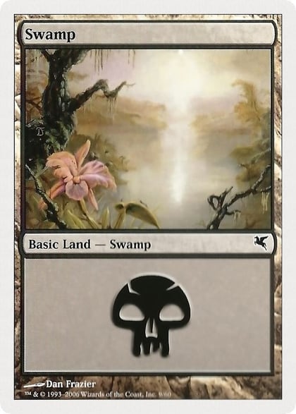 Swamp (9), Magic Encyclopedia 2005 (Salvat/Hachette) 9