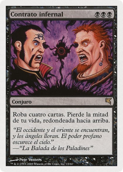Infernal Contract (Spanish) - "Contrato Infernal", Magic Encyclopedia 2005 (Salvat/Hachette) A13