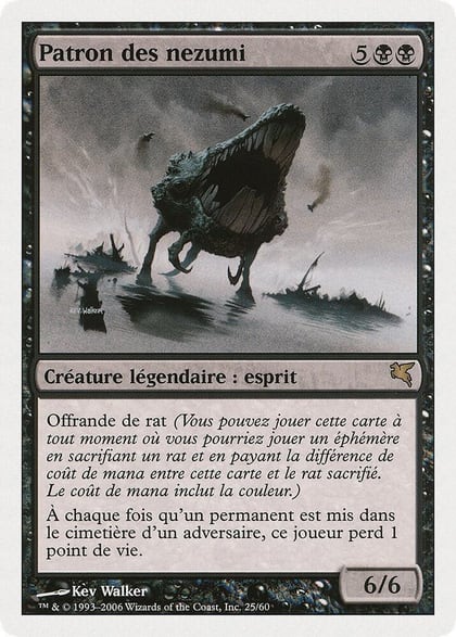 Patron of the Nezumi (French) - "Patron des nezumi", Magic Encyclopedia 2005 (Salvat/Hachette) A25