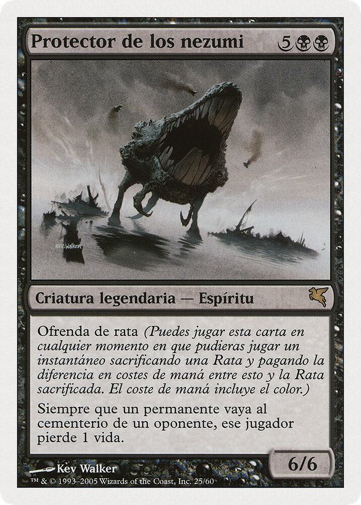 Patron of the Nezumi (Spanish) - "Protector de los nezumi", Magic Encyclopedia 2005 (Salvat/Hachette) A25