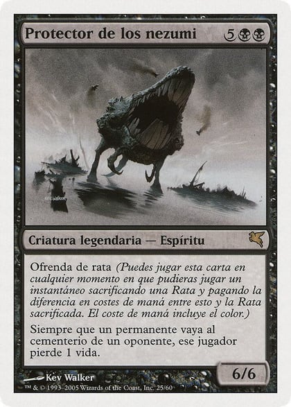 Patron of the Nezumi (Spanish) - "Protector de los nezumi", Magic Encyclopedia 2005 (Salvat/Hachette) A25