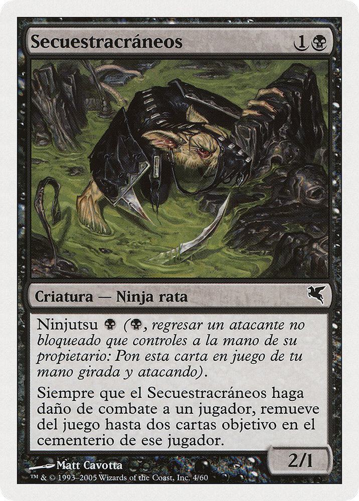 Skullsnatcher (Spanish) - "Secuestracraneos" (A4), Magic Encyclopedia 2005 (Salvat/Hachette) A4
