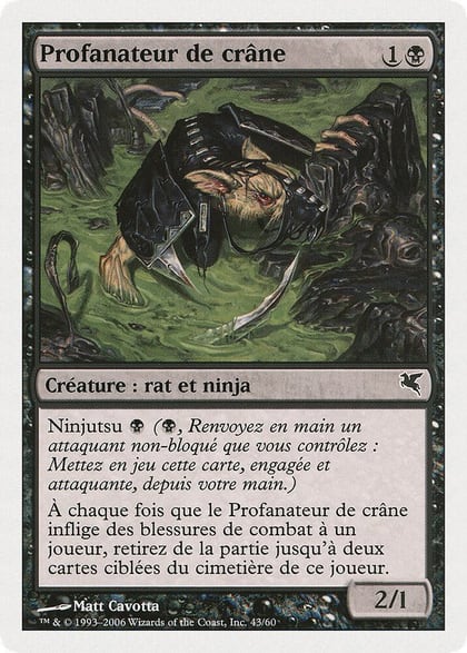 Skullsnatcher (French) - "Profanateur de crane" (A43), Magic Encyclopedia 2005 (Salvat/Hachette) A43