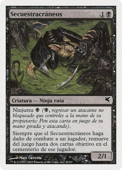 Skullsnatcher (Spanish) - "Secuestracraneos" (A43), Magic Encyclopedia 2005 (Salvat/Hachette) A43