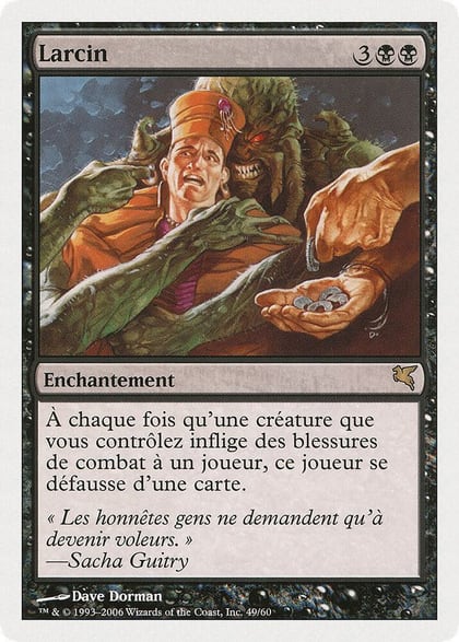 Larceny (French) - "Larcin", Magic Encyclopedia 2005 (Salvat/Hachette) A49