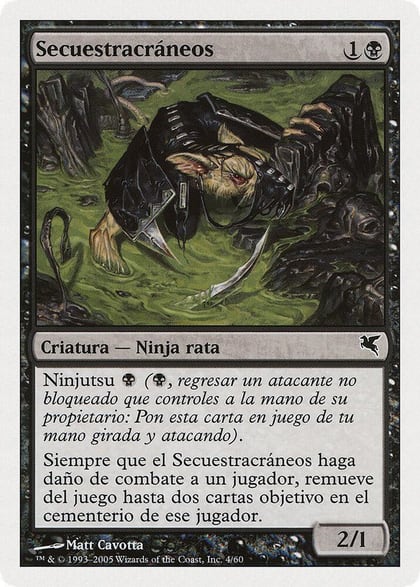 Skullsnatcher (Spanish) - "Secuestracraneos" (A4), Magic Encyclopedia 2005 (Salvat/Hachette) A4