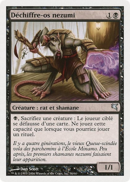 Nezumi Bone-Reader (French) - "Dechiffre-os nezumi", Magic Encyclopedia 2005 (Salvat/Hachette) A50
