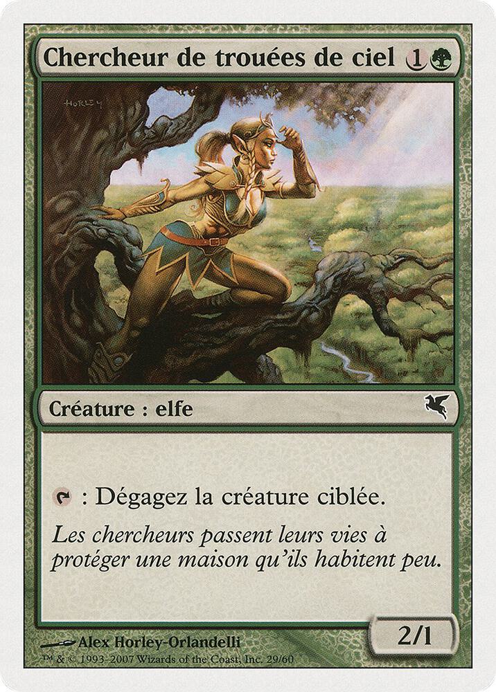 Seeker of Skybreak (French) - "Chercheur de trouées de ciel", Magic Encyclopedia 2005 (Salvat/Hachette) B29