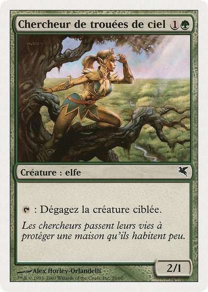 Seeker of Skybreak (French) - "Chercheur de trouées de ciel", Magic Encyclopedia 2005 (Salvat/Hachette) B29