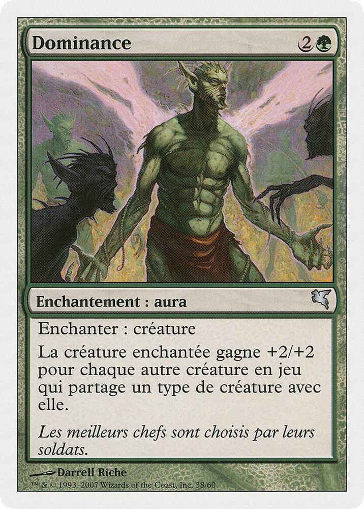 Alpha Status (French) - "Dominance", Magic Encyclopedia 2005 (Salvat/Hachette) B38