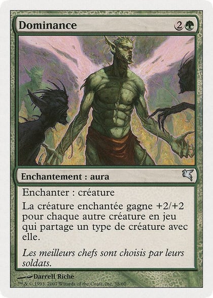 Alpha Status (French) - "Dominance", Magic Encyclopedia 2005 (Salvat/Hachette) B38
