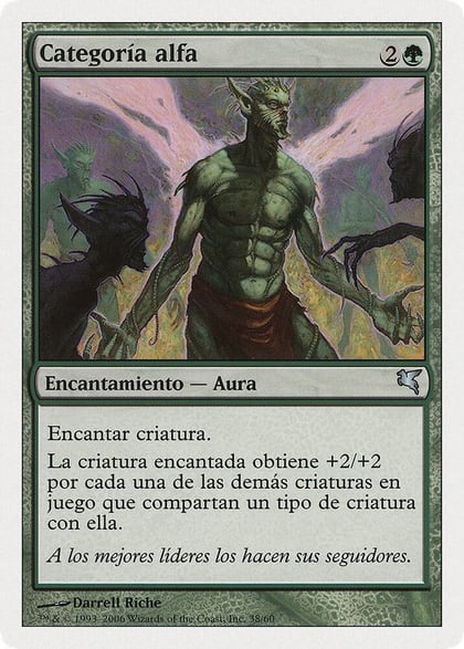 Alpha Status (Spanish) - "Categoría alfa", Magic Encyclopedia 2005 (Salvat/Hachette) B38