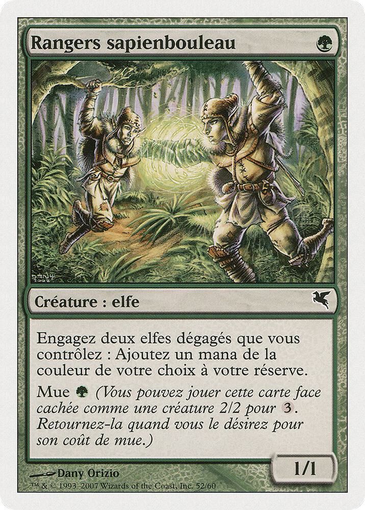 Birchlore Rangers (French) - "Rangers sapienbouleau" (B52), Magic Encyclopedia 2005 (Salvat/Hachette) B52