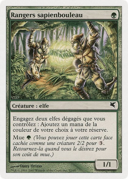 Birchlore Rangers (French) - "Rangers sapienbouleau" (B52), Magic Encyclopedia 2005 (Salvat/Hachette) B52
