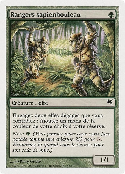Birchlore Rangers (French) - "Rangers sapienbouleau" (B53), Magic Encyclopedia 2005 (Salvat/Hachette) B53