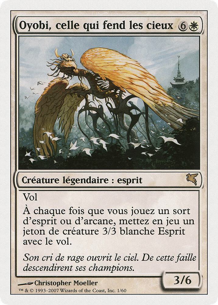 Oyobi, Who Split the Heavens (French) - "Oyobi, celle qui fend les cieux", Magic Encyclopedia 2005 (Salvat/Hachette) C1