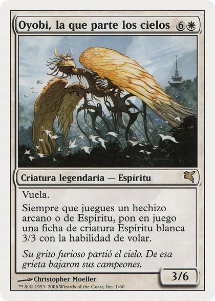 Oyobi, Who Split the Heavens (Spanish) - "Oyobi, la que parte los cielos", Magic Encyclopedia 2005 (Salvat/Hachette) C1