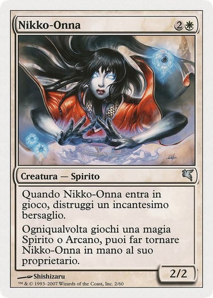 Nikko-Onna (Italian) - "Nikko-Onna", Magic Encyclopedia 2005 (Salvat/Hachette) C2
